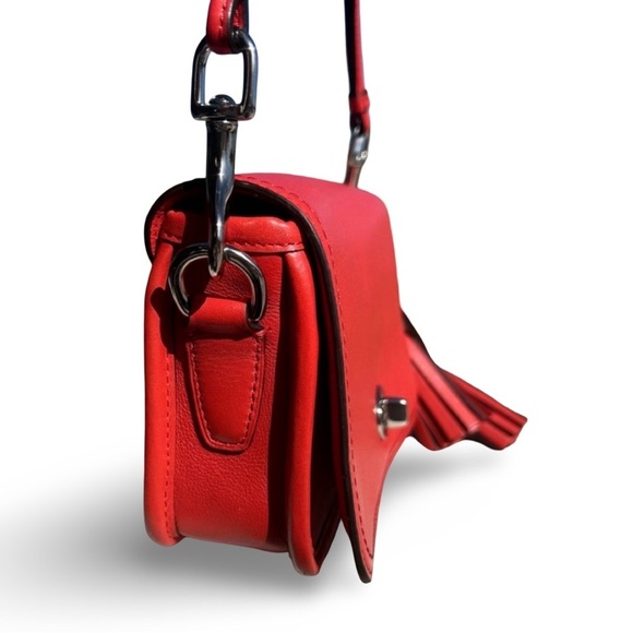 Coach Y2K Legacy Dinky Penny Shoulder Purse Crossbody Carnelian Red | 19914 - Picture 4 of 16